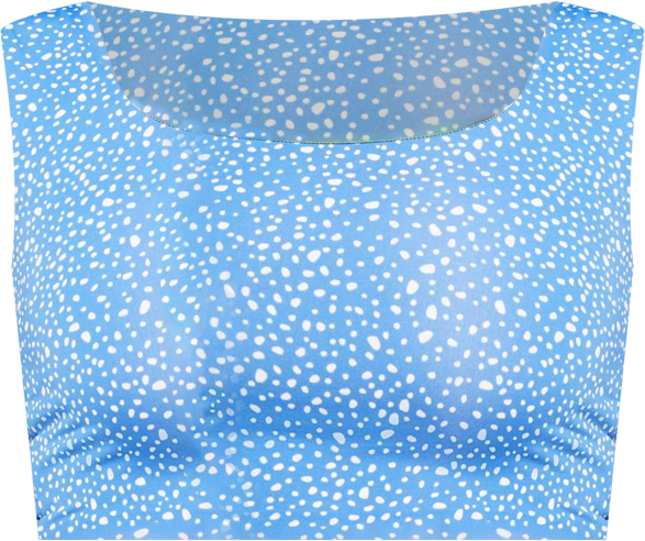 Nike Top cropped de natación reversible para mujer