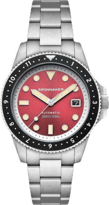 Men's Croft Pioneer Automatic Solid Stainless Steel Bracelet Watch, 42mm