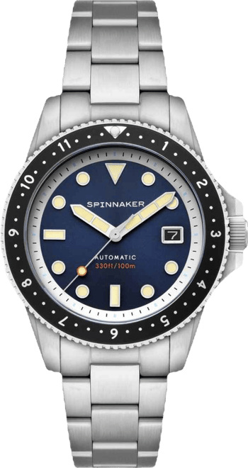 Men's Croft Pioneer Automatic Solid Stainless Steel Bracelet Watch, 42mm