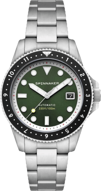 Men's Croft Pioneer Automatic Solid Stainless Steel Bracelet Watch, 42mm