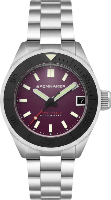 Men's Piccard Automatic Solid Stainless Steel Bracelet Watch, 45mm