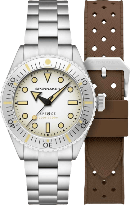 Men's Spence 300 Automatic Solid Stainless Steel Bracelet Watch, 40mm