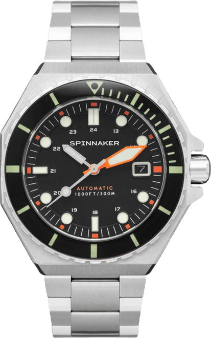 Men's Dumas Automatic Solid Stainless Steel Bracelet Watch, 44mm