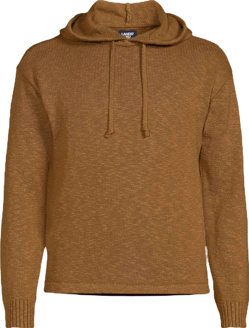 Men's Textural Slub Hoodie Sweater