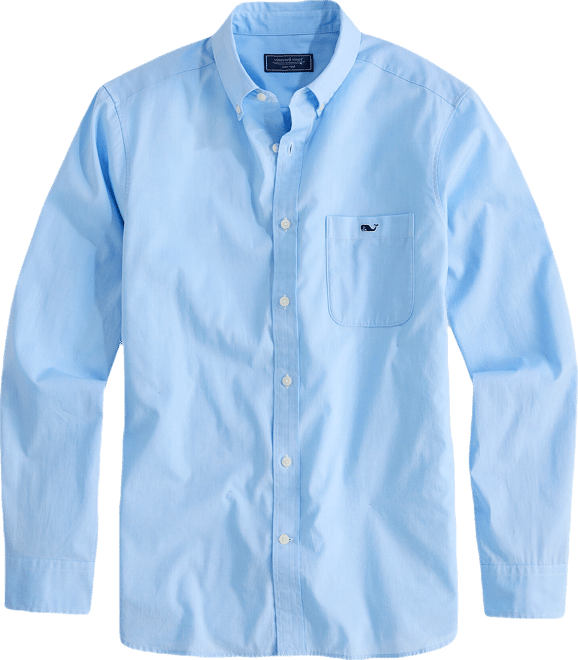 Shoreline Solid Perfect Wash Poplin Shirt
