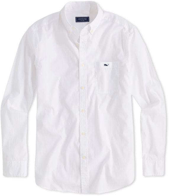 Shoreline Solid Perfect Wash Poplin Shirt