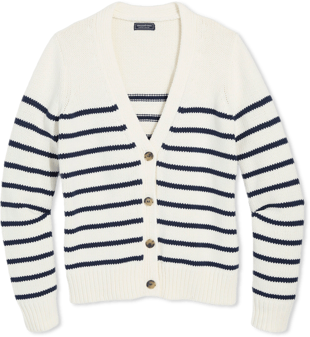 Cotton V-Neck Cardigan