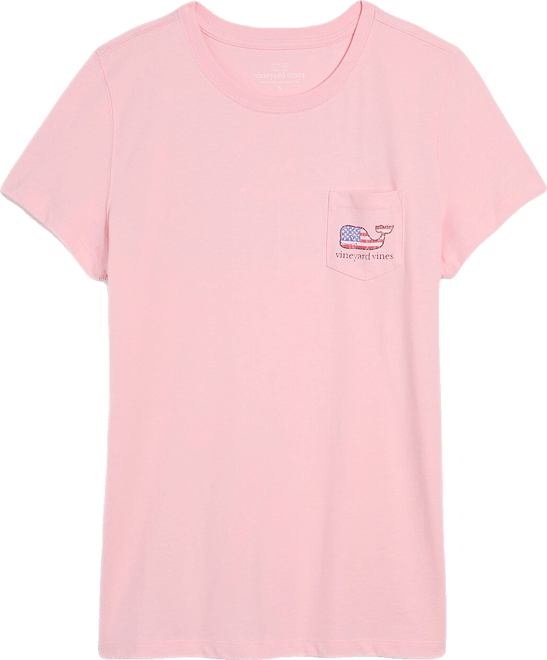 Flag Whale Short-Sleeve Pocket Tee