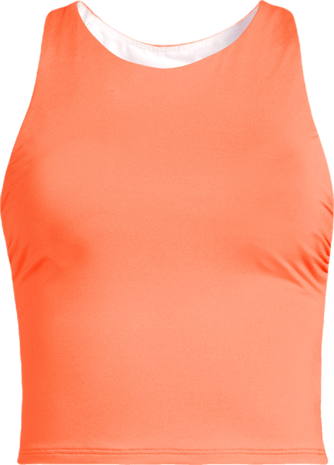 トップス 446 M Women's High Neck Racerback Midkini Top | Lands' End