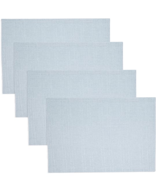 Classic Stitched Plaid Placemats, 13" x 19"