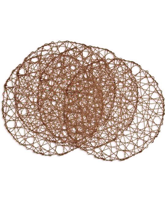 Intricate Wire Placemats, 15" Round