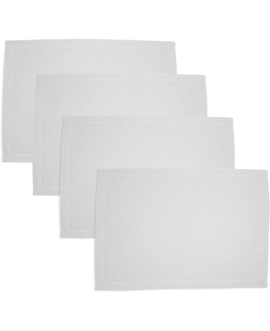 Pure Linen Placemats, 14" x 20"