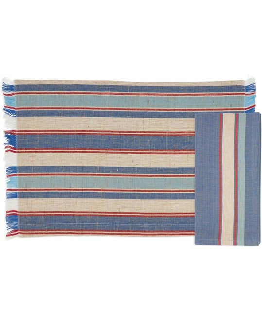 Everyday Plaid Placemats and Napkins, Set of 8