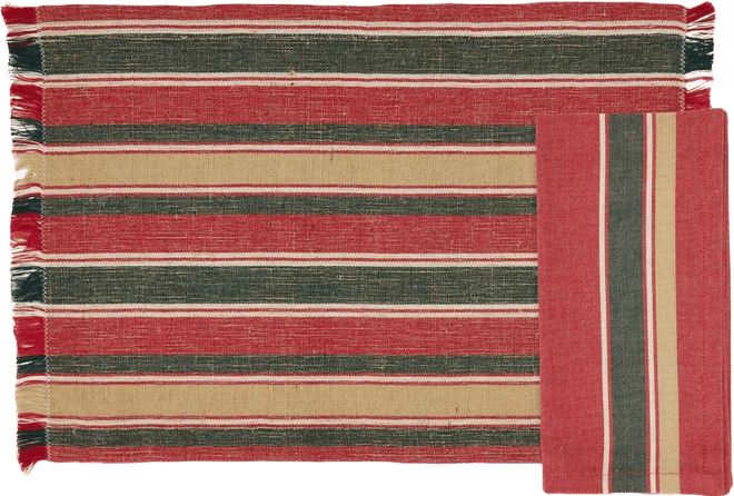 Everyday Plaid Placemats and Napkins, Set of 8