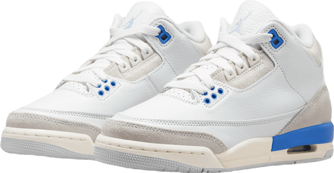 Air Jordan 3 Retro 'Medium Olive' Older Kids' Shoes