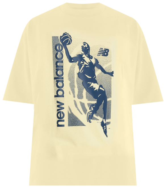 New Balance Men's Hoops Graphic Vintage T-Shirt