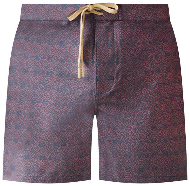 Biarritz Boardshort - Dusk Rose Medallion | Faherty Brand