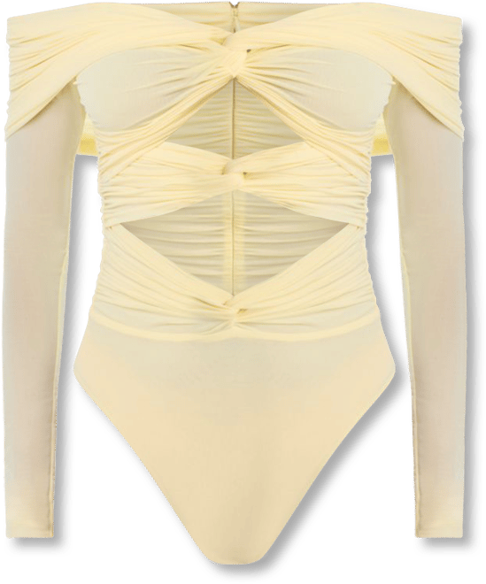 トップス FETICO MIDWEST EXCLUSIVE CUTOUT BODYSUIT FETICO（フェティコ）2025SS ストレッチジャージカットアウト
