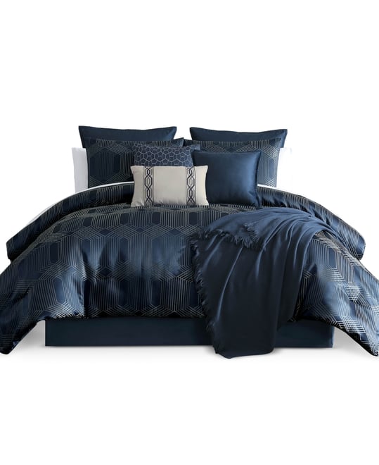 Hallmart Collectibles Orwell 14-Pc. Comforter Set, King, Exclusively at Macy's