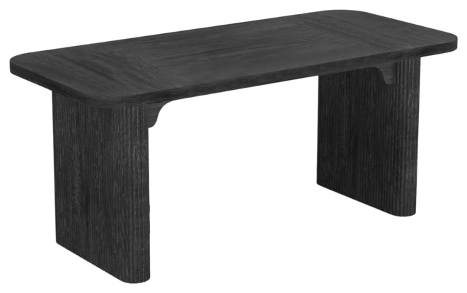 Dining Table for 4-6, Rectangular Wood Kitchen Table with Double Pedestal, 62-Inch Dinner Table for Dining Room, Living Room, Easy Assembly