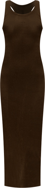 Women's Printed Detail Midi Dress