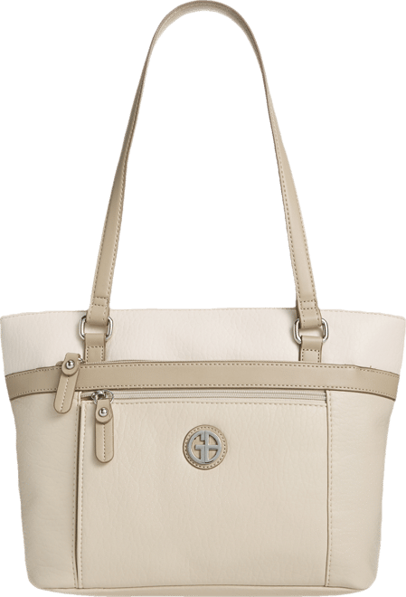 【Giani Bernini】ペブルチューリップラージトート Giani Bernini Colorblock Pebble Tote, Exclusively at Macy's