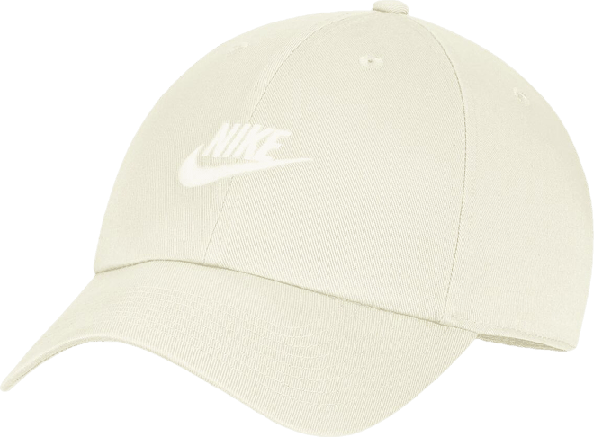 Men's and Women's Cream Futura Wash Club Adjustable Hat
