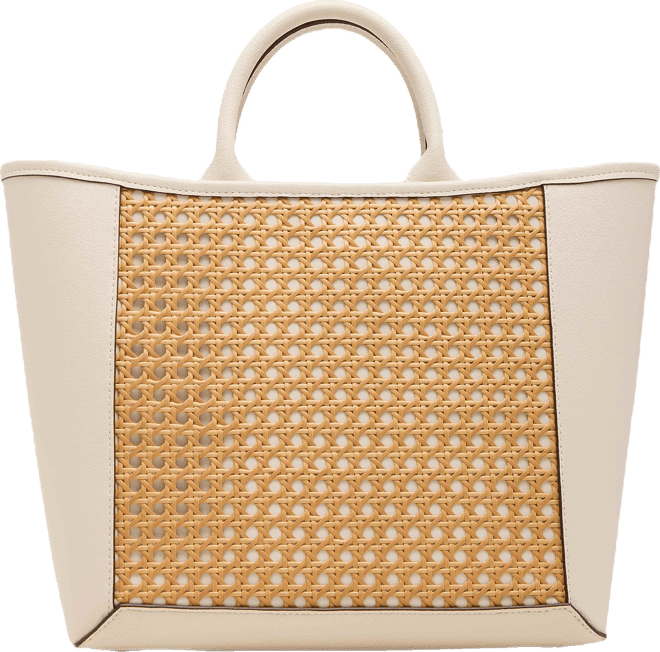 Caining Medium Tote with Convertible Strap