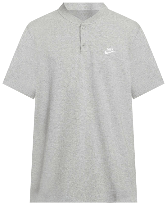 Nike Club Men's Short-Sleeve Henley