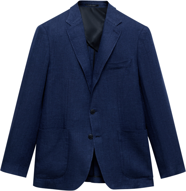 Men's Salerno Linen Slim-Fit Suit Blazer