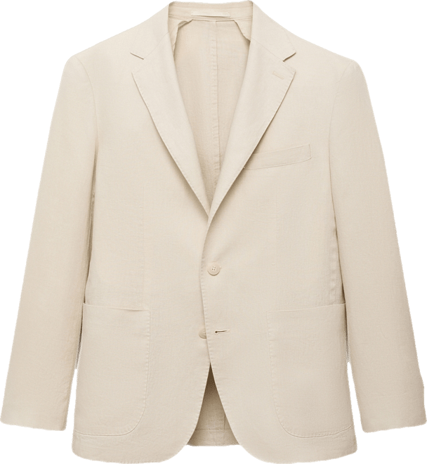 Men's Salerno Linen Slim-Fit Suit Blazer