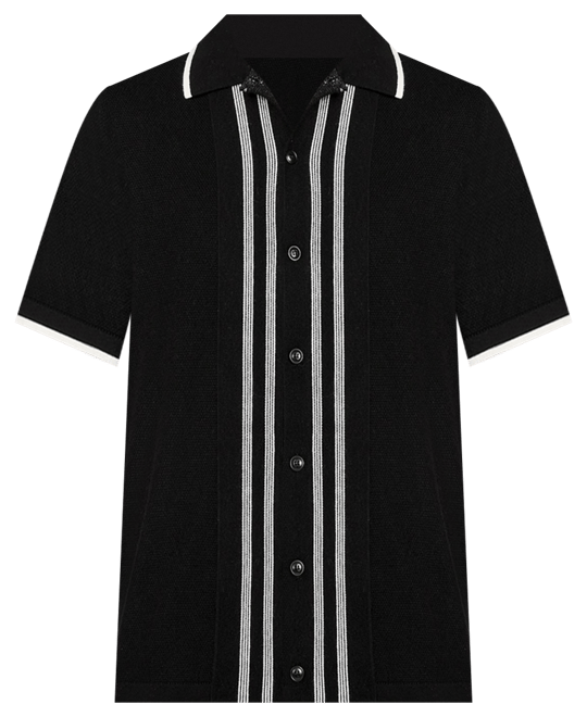 Men's Tyler Striped Relaxed Sweater Polo