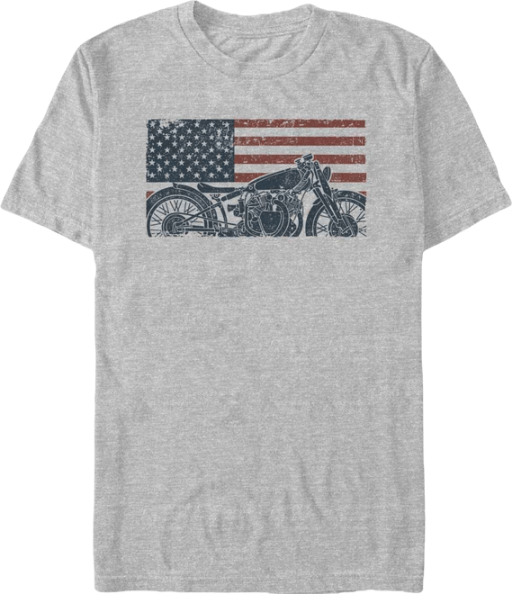Men's American Moto Short Sleeve T-Shirt