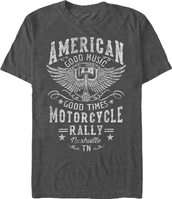 Men's Motorcycle Rally Short Sleeve T-Shirt