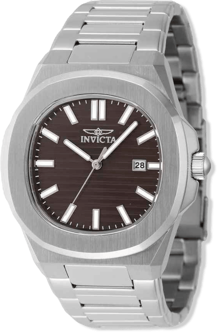 Men's 48321 Speedway Quartz 3 Hand Brown Dial Watch