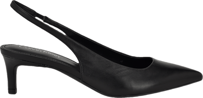 Women's Dainty Slingback Kitten Heel Pumps