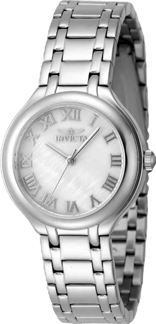 Women's 48230 Wildflower Quartz 3 Hand White Dial Watch