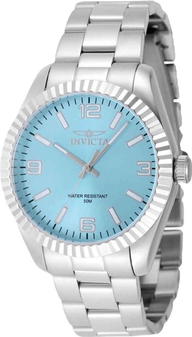 Women's 48905 Specialty Quartz 3 Hand Tiffany Blue Dial Watch