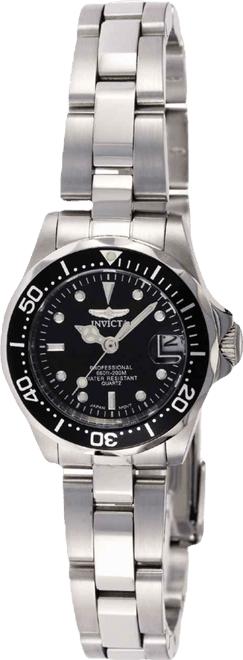 Women's 8939 Pro Diver Quartz 3 Hand Black Dial Watch