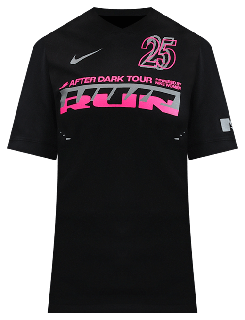 Nike After Dark Tour Women's Dri-FIT Graphic Running Jersey