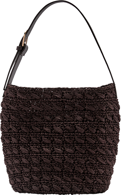 Women's Natural Fiber Shopper Bag