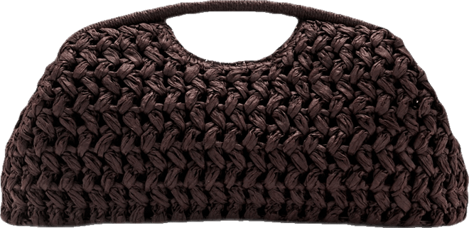 Women's Natural Fiber Clutch Bag