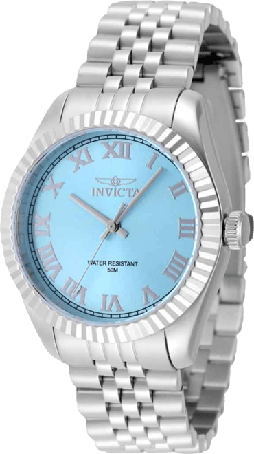 Women's 48902 Specialty Quartz 3 Hand Tiffany Blue Dial Watch