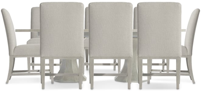Cornelia 9-Pc. Dining Set (Rectangular Table & 8 Side Chairs)