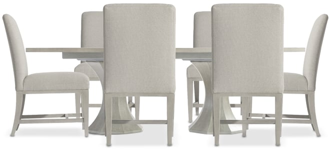 Cornelia 7-Pc. Dining Set (Rectangular Table & 6 Side Chairs)