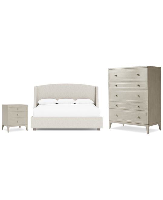 Cornelia 3-Pc. Queen Set (Bed, Chest & 24" Nightstand)