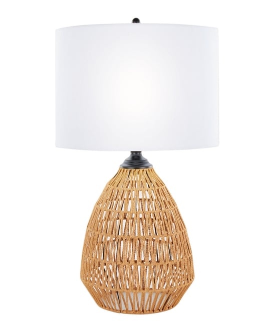 29" Rattan Congo Contemporary Table Lamp