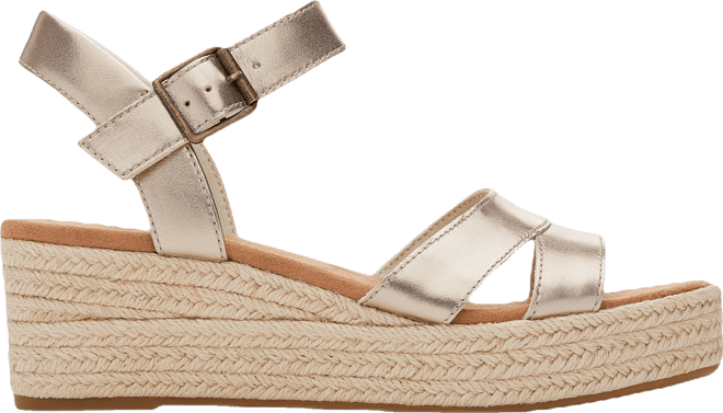 Women's Audrey Espadrille Wedge Platform Sandals
