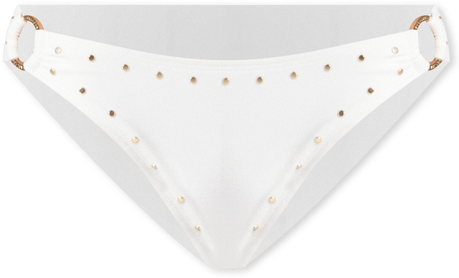 Michael  Women's Crepe Side-Ring Studded Bottoms