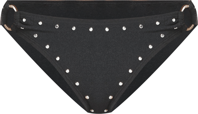 Michael  Women's Crepe Side-Ring Studded Bottoms